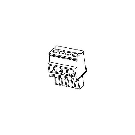 Molex 3.81Mm Euro Plug Vert Rwe Blk Au 7Ckt 395132507